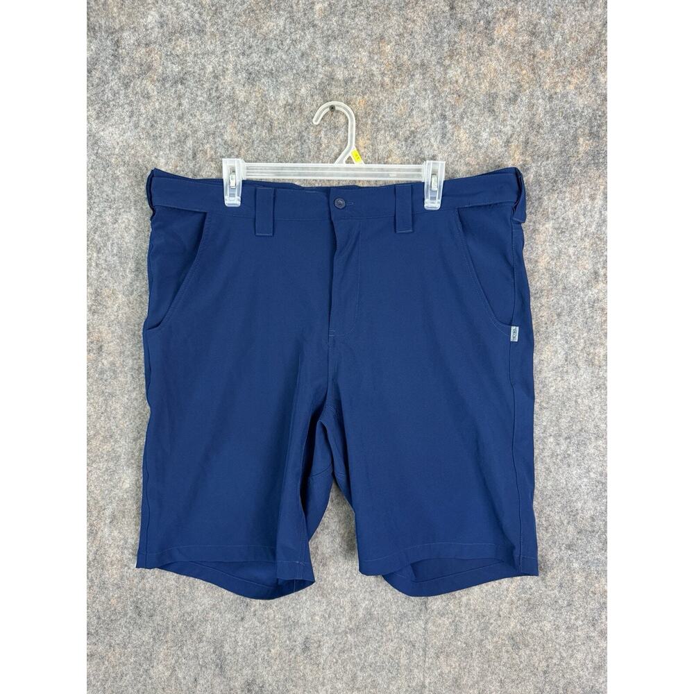 Heybo Outdoors Getaway Navy Blue Shorts Men’s XL Pockets Adjustable Waist